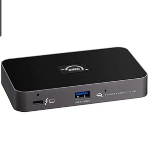 Thunderbolt Hub - Black and Gray